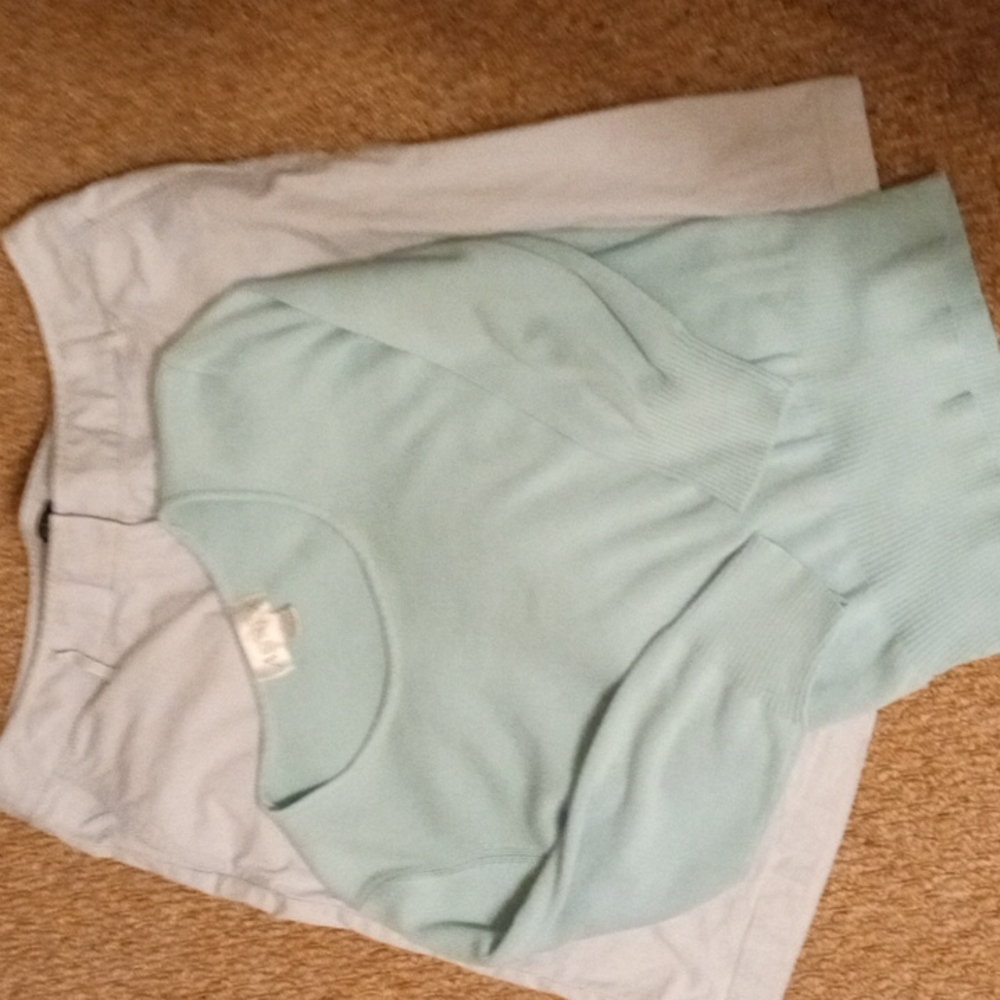 Golf BUNDLE. Searsucker Talbot's shorts sz 14 and Annex L light weight top